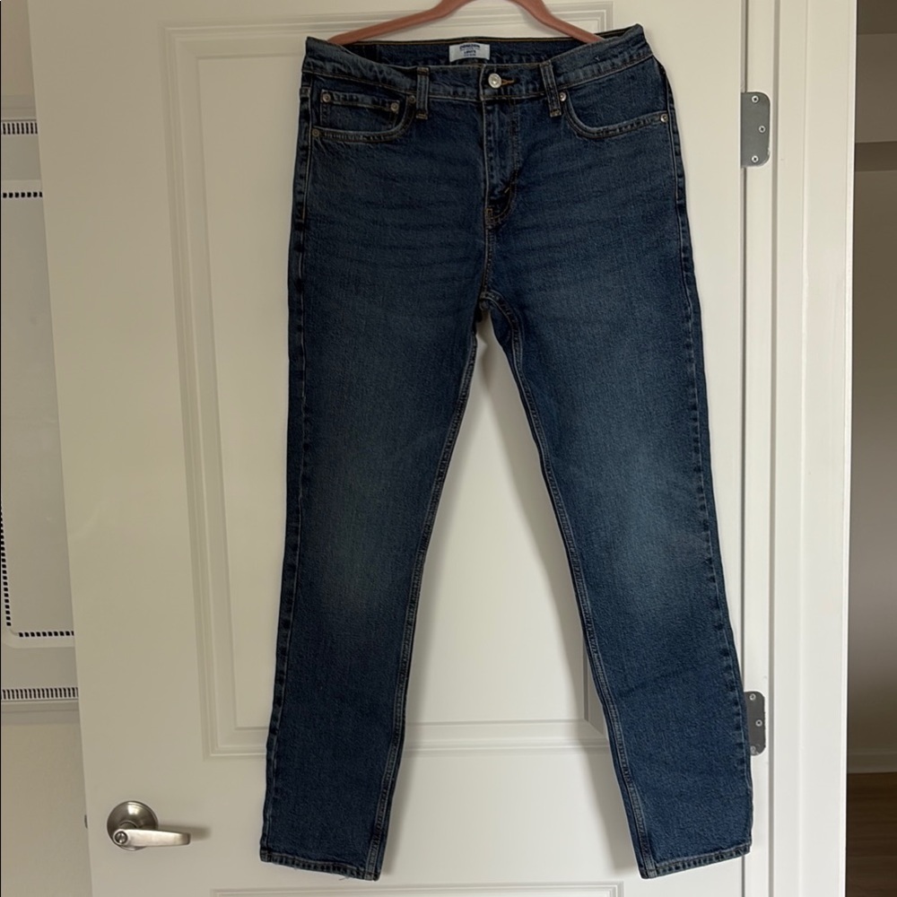Denizen from Levi's Blue Straight Leg Jeans